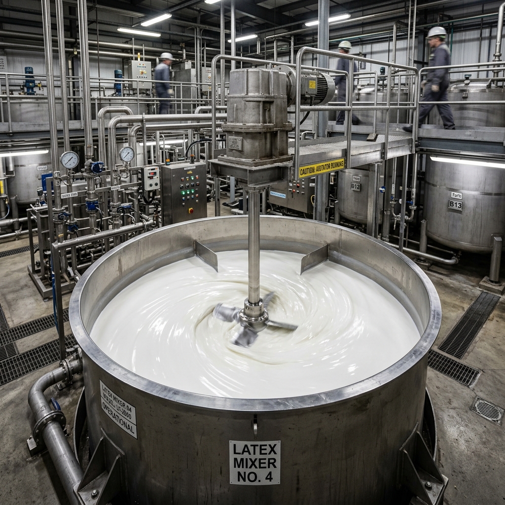 Liquid Latex Processing at GGGGG Ltd
